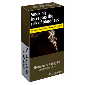 B&H Blue Superkings cigarettes UK pack premium smooth superkings tobacco