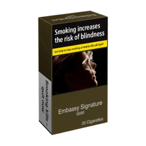 Embassy Signature Gold King Size – 20 Cigarettes UK
