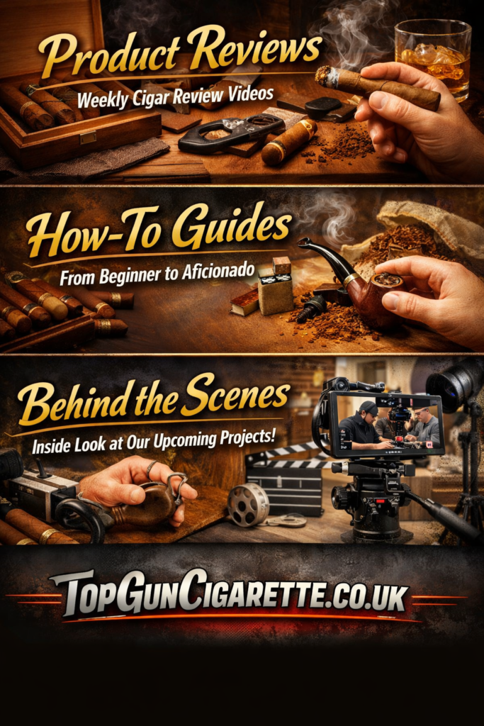 Cigar lifestyle and behind-the-scenes showcase