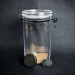 Acrylic Cigar Humidor Jar - 22 Cigars