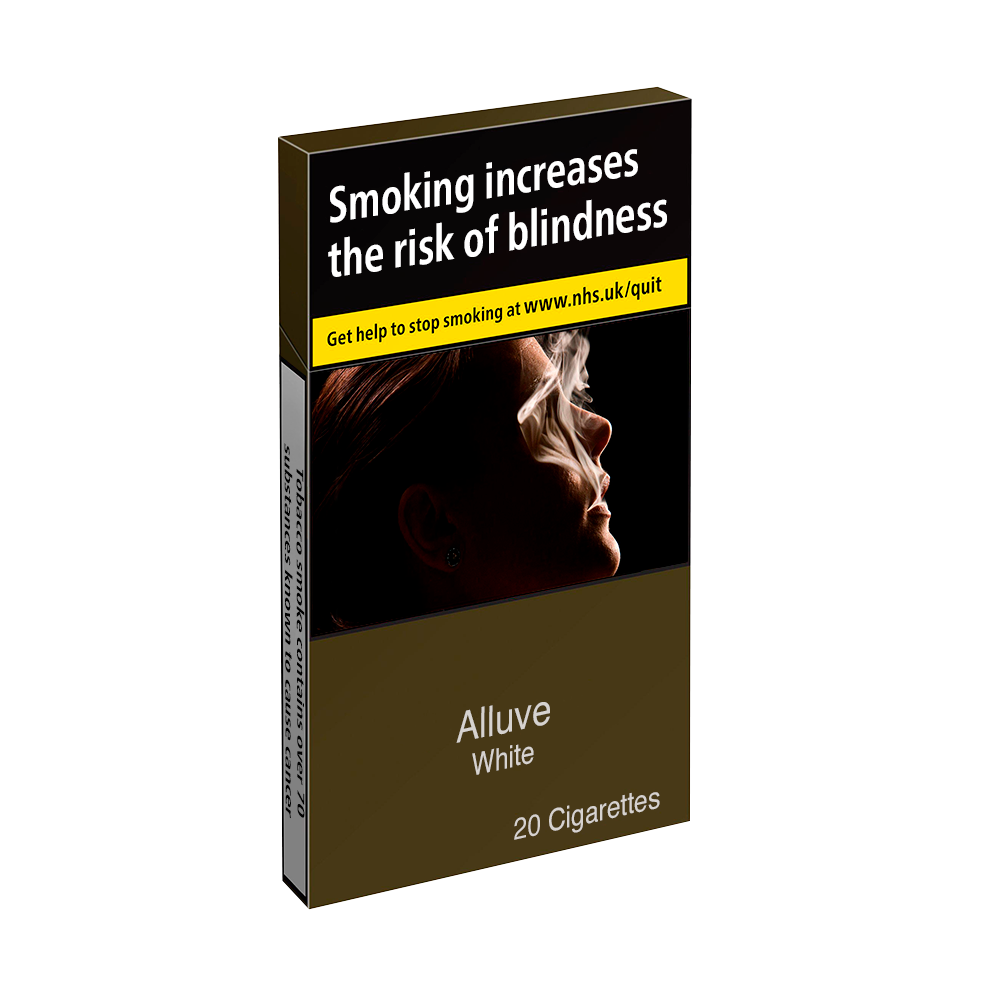 Alluve White Superslims - 20 Cigarettes