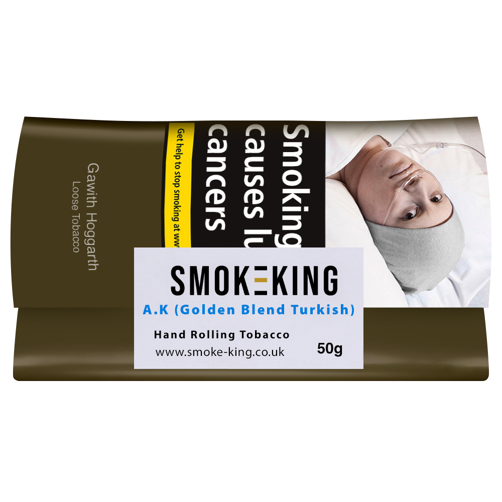 Auld Kendal (Golden Blend Turkish) Fine Cut Hand Rolling Tobacco - 50g