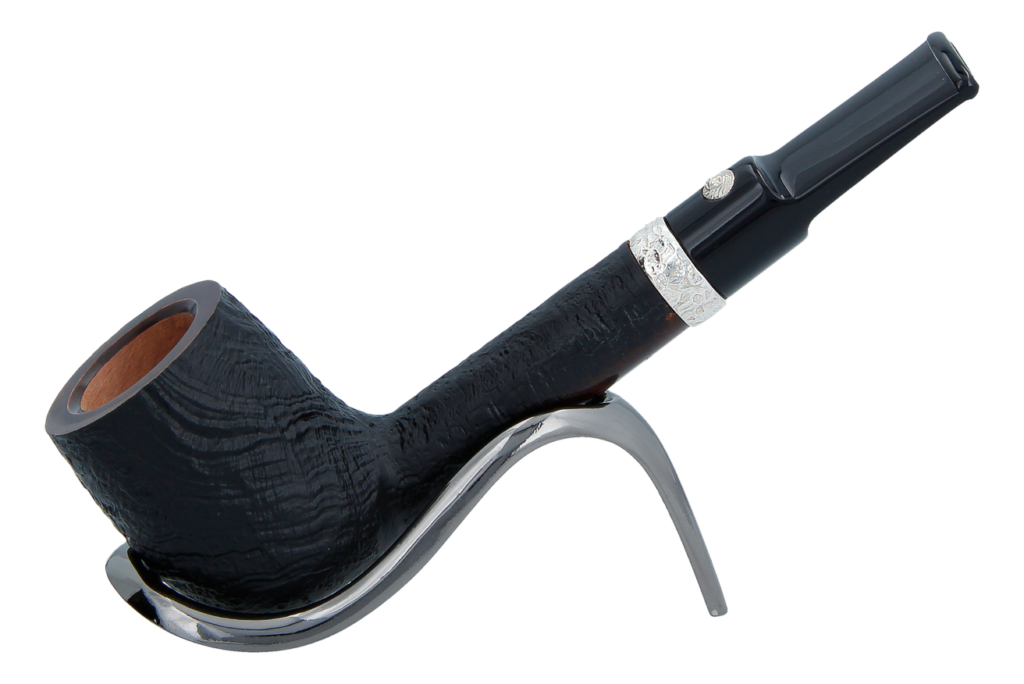 Barling Trafalgar Fossil Briar Pipe - Shape 1814