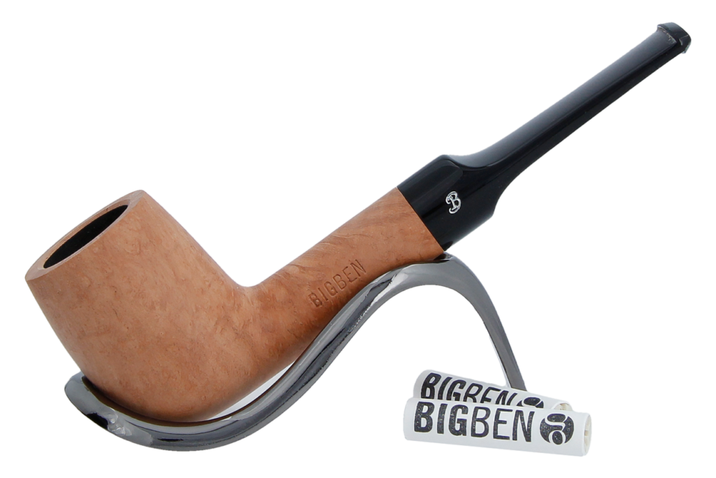 Big Ben Briar Smoking Pipe Starter Kit - Straight Pipe