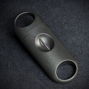 Black Plastic Cigar V Cutter
