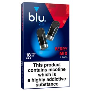 Blu 2.0 Berry Mix Vape Pods 18mg/ml 2 Pack