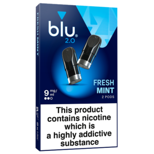 Blu 2.0 Fresh Mint Vape Pods 9mg/ml 2 Pack