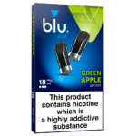 Blu 2.0 Green Apple Vape Pods 18mg/ml 2 Pack