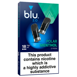 Blu 2.0 Polar Menthol Vape Pods 18mg/ml 2 Pack