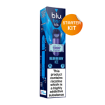 blu bar Starter Kit Rechargeable Device + Blueberry Ice Pod Vape 1000 - 2ml