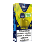 blu box kit Recharchable Device + Lemon Lime Vape Pod 2ml 20mg/ml Nicotine