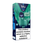blu box kit Recharchable Device + Mint Vape Pod 2ml 20mg/ml Nicotine