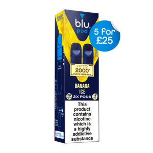 Blu Pre-Filled Replacement Vape Pods 20mg/ml 2 Pack - Banana
