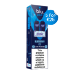 Blu Pre-Filled Replacement Vape Pods 20mg/ml 2 Pack - Blueberry Ice