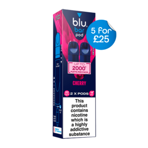 Blu Pre-Filled Replacement Vape Pods 20mg/ml 2 Pack - Cherry