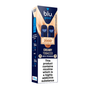 Blu Pre-Filled Replacement Vape Pods 20mg/ml 2 Pack - Creamy Tobacco