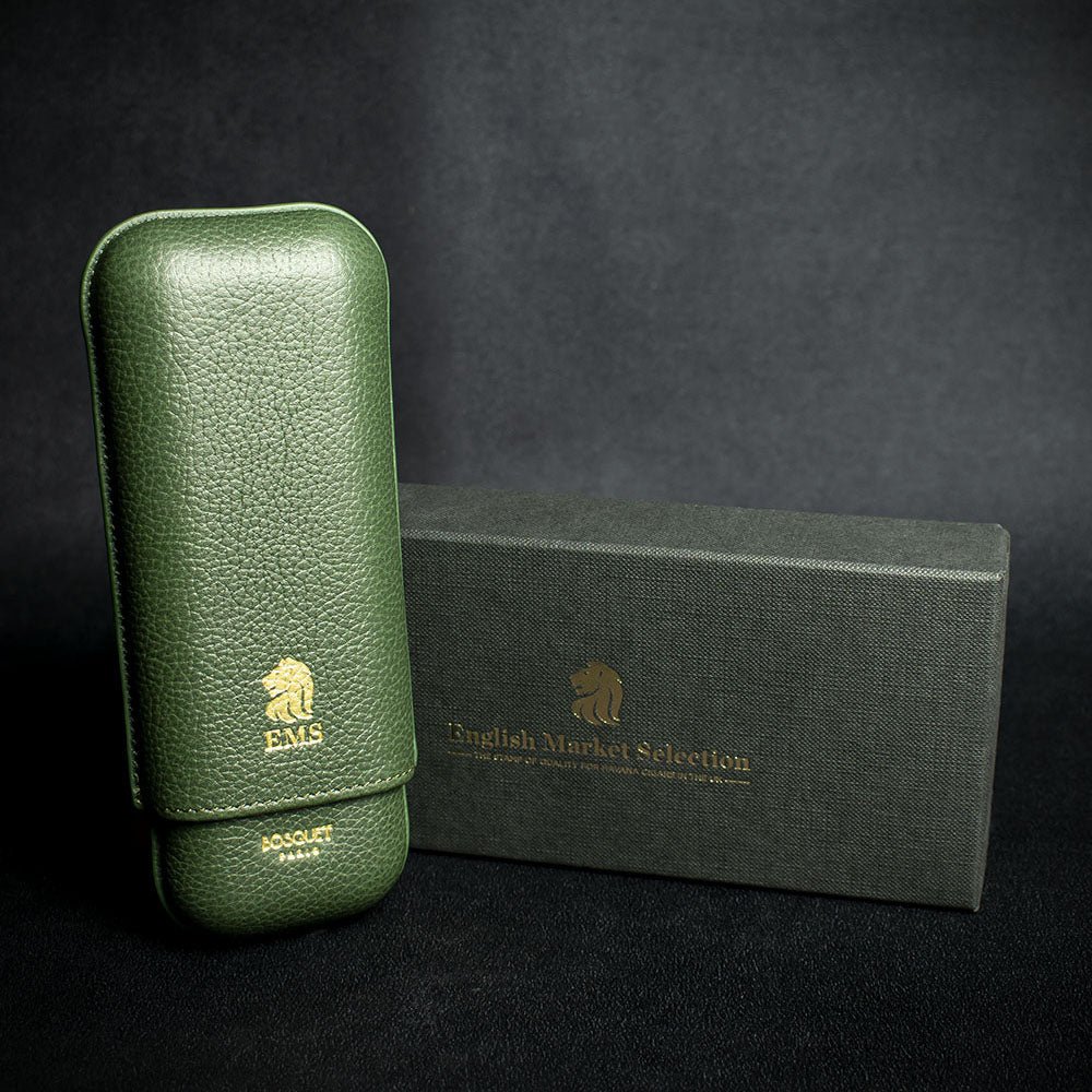 Bosquet EMS Leather Cigar Case (Limited Edition) Forest Green