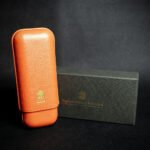 Bosquet EMS Leather Cigar Case (Limited Edition) Naranja