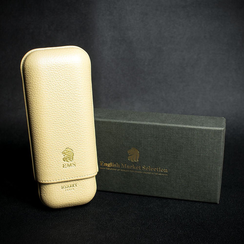 Bosquet EMS Leather Cigar Case (Limited Edition) Piedra