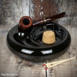 Bullseye 2 Pipe Ashtray Gloss Black