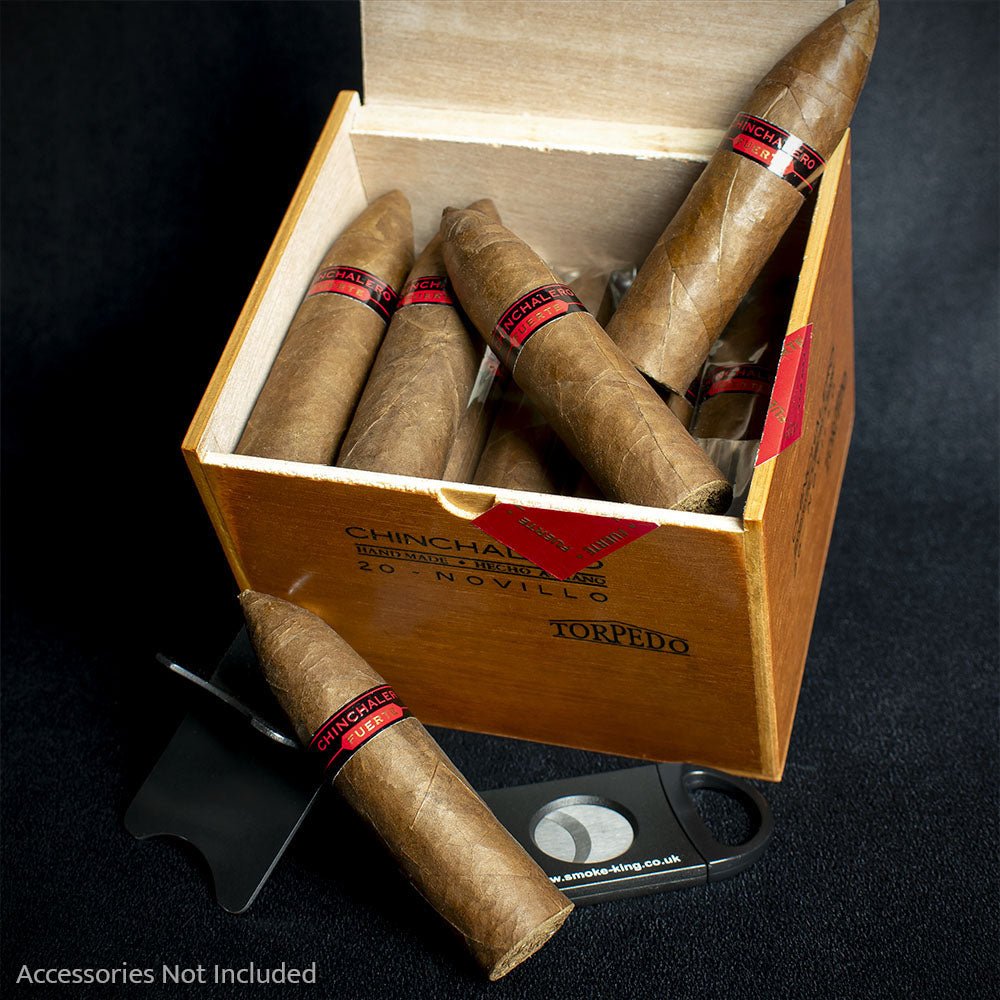 Chinchalero Novillo Torpedo Maduro Fuerte Cigars - Box of 20