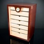 Cigar Humidor Cabinet Cherry HU22 - 200 Cigar Capacity