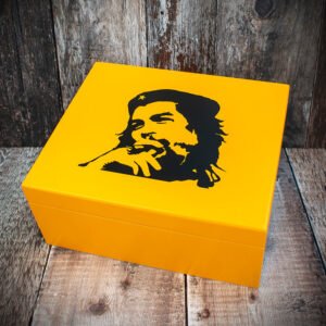 Cigar Humidor Che Guevara Yellow - 40 Cigar Capacity
