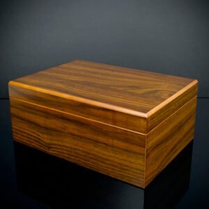 Cigar Humidor Walnut Veneer HU17 - 50 Cigar Capacity