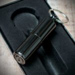 Compact Double Punch Cigar Tool 10mm & 12mm - Black