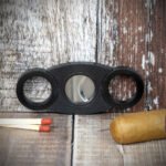 Easy Cut Closed Back Double Blade Guillotine Cigar Cutter