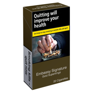 Embassy Signature Gold Superkings - 20 Cigarettes