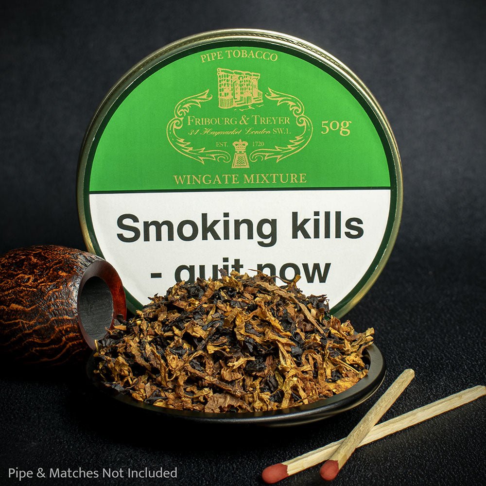 Fribourg & Treyer Wingate English Mixture Pipe Tobacco - 50g Tin