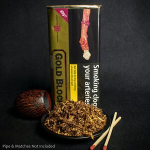 Gold Block Pipe Tobacco - 40g Packet