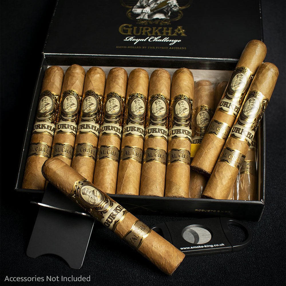 Gurkha Royal Challenge Robusto Cigars - Box of 20