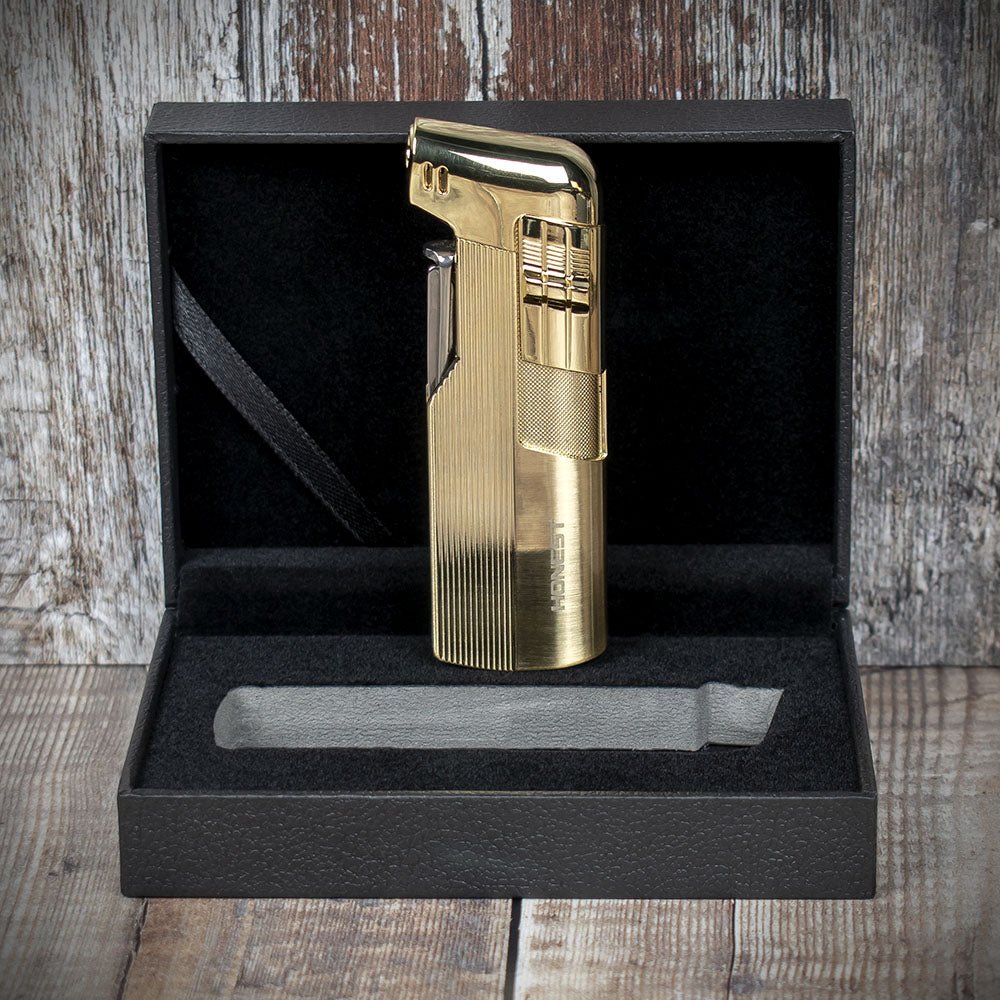 Honest Penryn Pipe Lighter - Gold