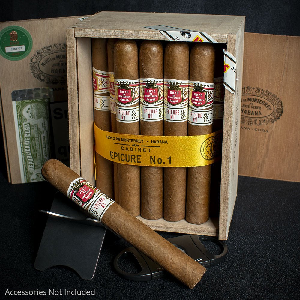 Hoyo de Monterrey Epicure No.1 Cuban Cigars - Box of 25