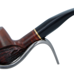 Jean Claude 9mm Filter Rustic Wave Briar Smoking Pipe - Shape 07
