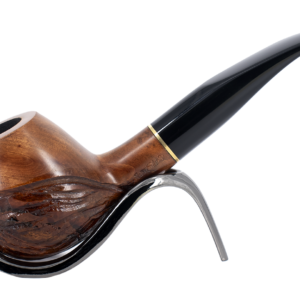 Jean Claude 9mm Filter Rustic Wave Briar Smoking Pipe - Shape 50