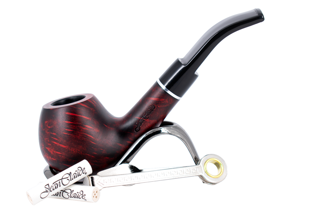 Jean Claude Pipe Smoker's Starter Kit - Bent Pipe