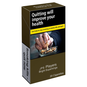 JPS Players Bright Superkings - 20 Cigarettes