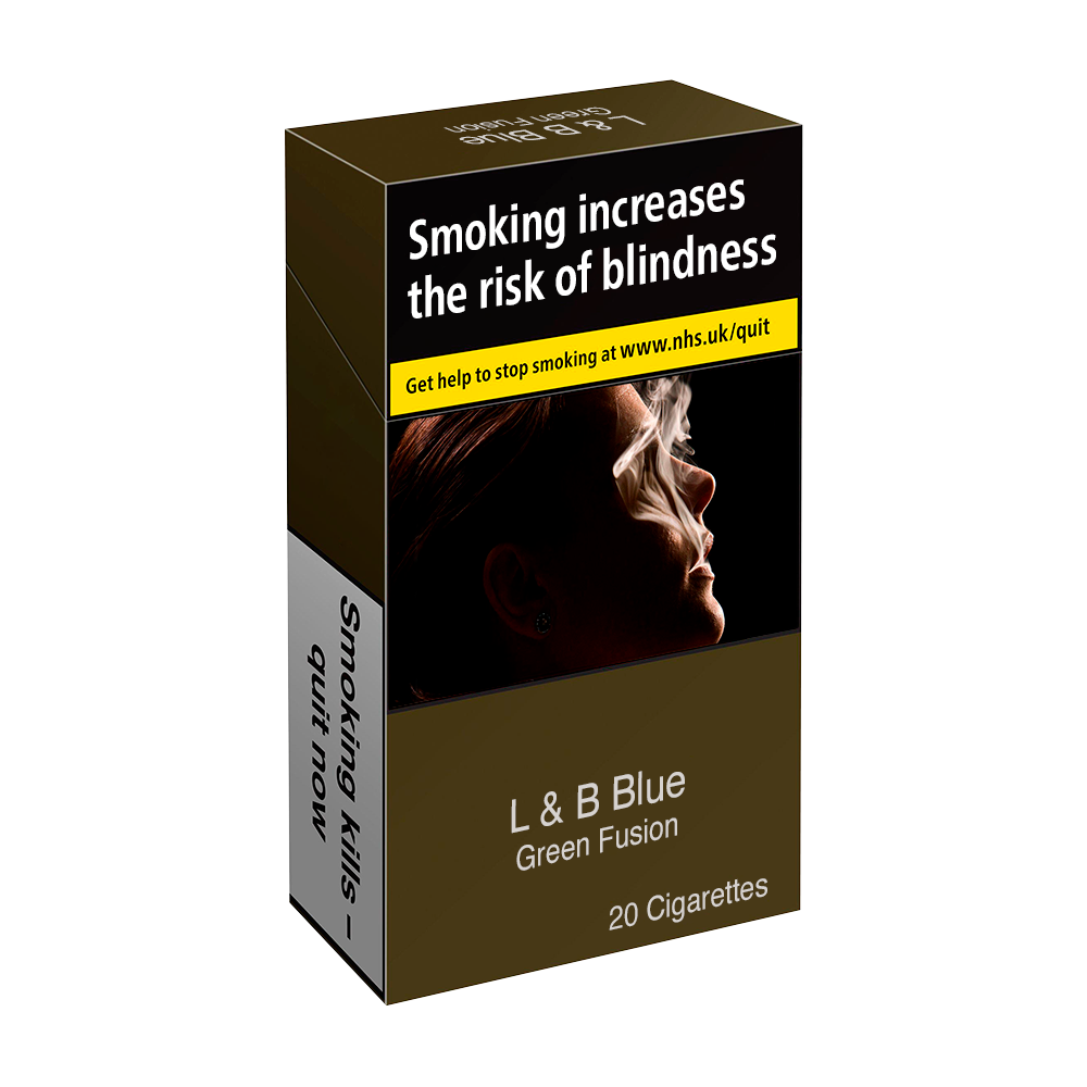 L&B Blue Green Fusion King Size - 20 Cigarettes