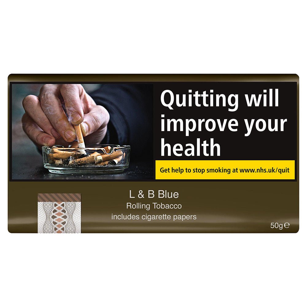 L&B Blue Hand Rolling Tobacco - 50g