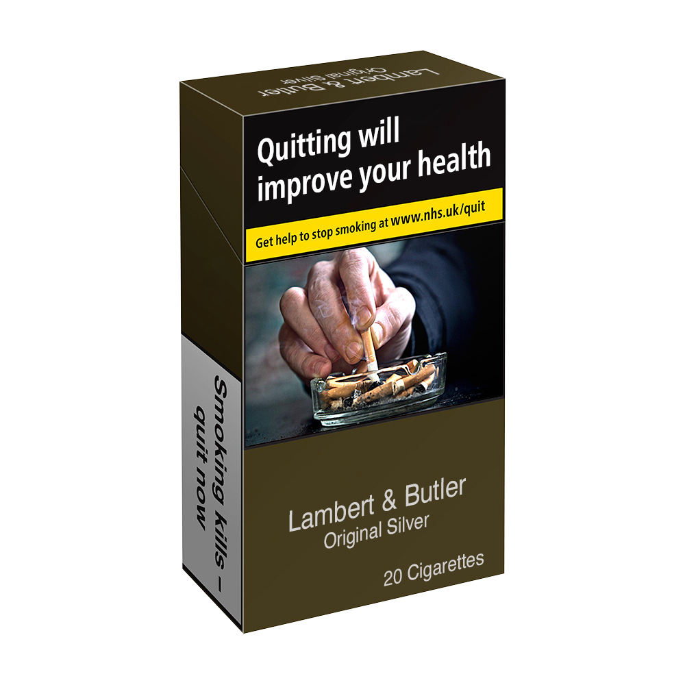 Lambert & Butler Original Silver King Size - 20 Cigarettes