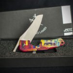 Les Fines Lames Le Petit Cigar Cutter & Knife - Havana Streets - Almendron