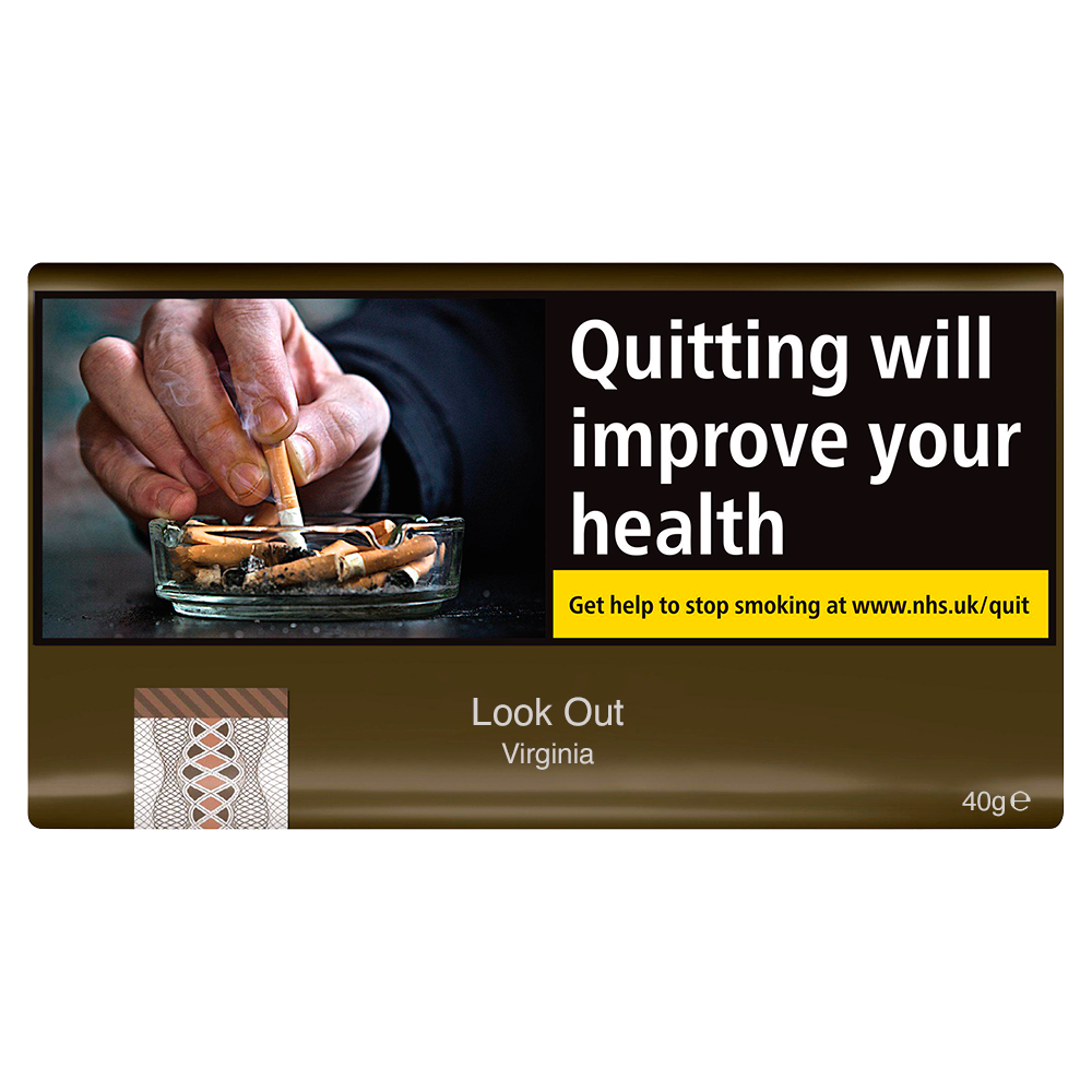 Look Out Virginia Hand Rolling Tobacco - 40g Pouch