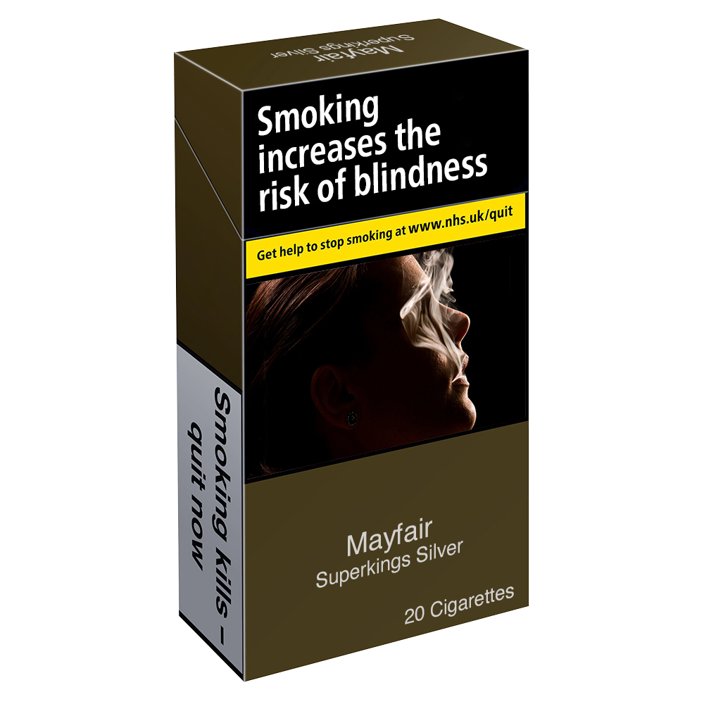 Mayfair Silver Superkings - 20 Cigarettes