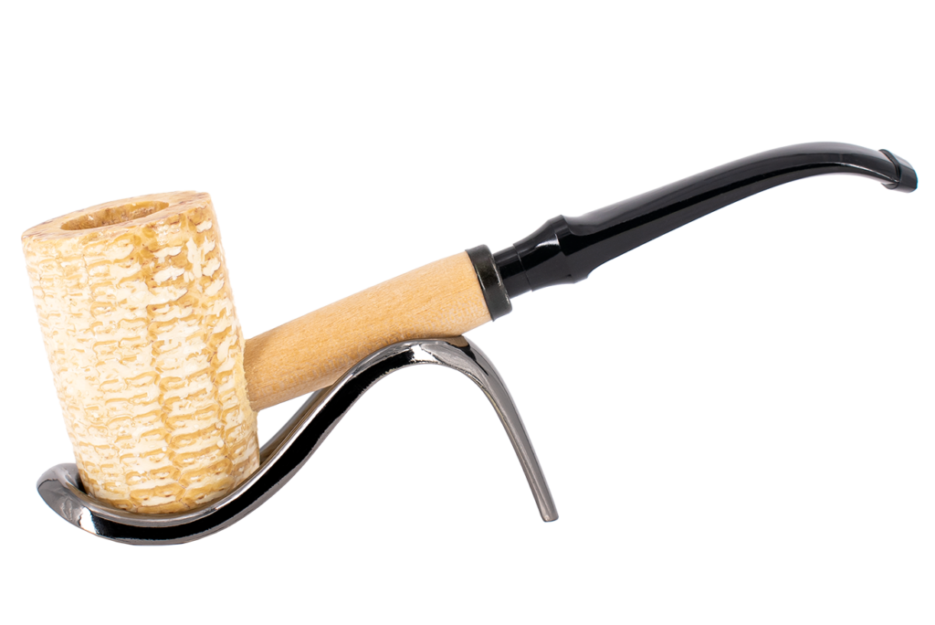 Missouri Meerschaum Diplomat 5th Avenue Corn Cob Pipe - Bent