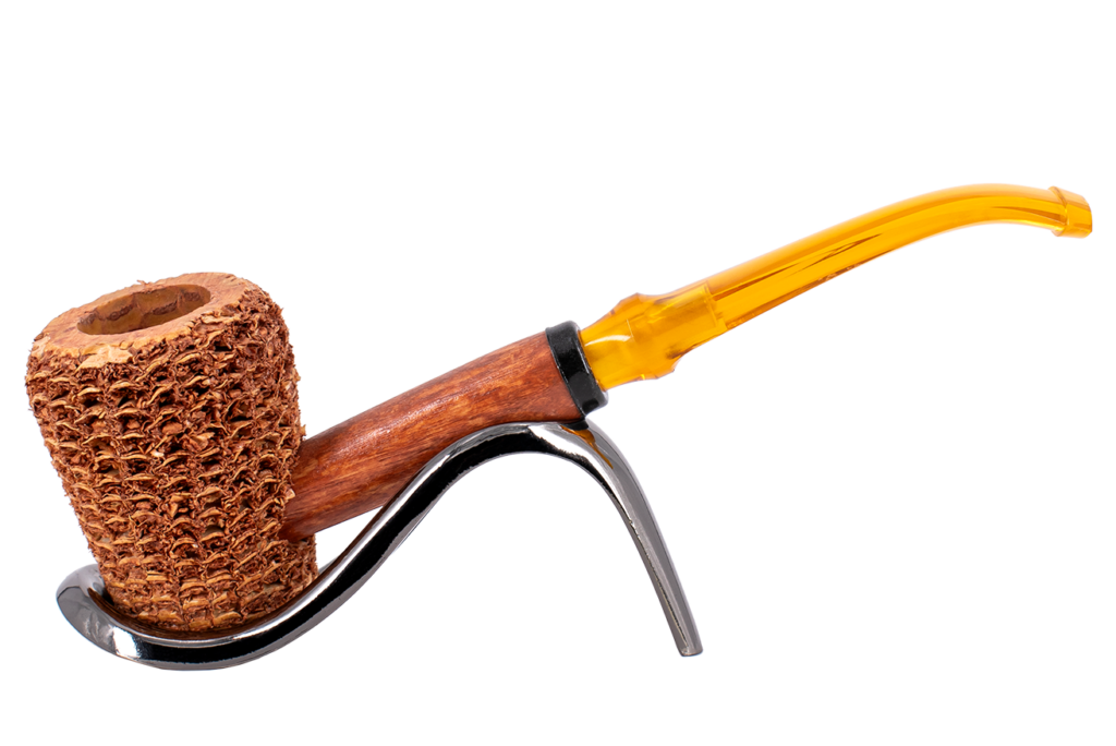 Missouri Meerschaum Let Freedom Ring Corn Cob Pipe - Bent