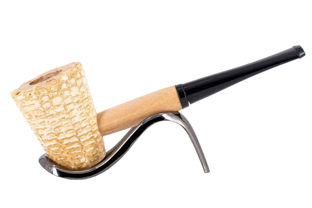 Missouri Meerschaum Mark Twain Corn Cob Pipe - Straight