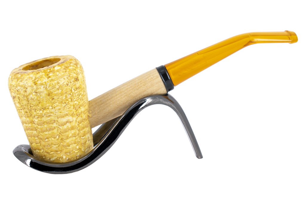 Missouri Meerschaum Original Legend Corn Cob Pipe - Bent